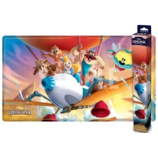 Disney Lorcana 集換式卡牌遊戲 - 賈方的統治 桌墊 (救難小福星 出動! – 雙面奸雄) - Set 8 - Disney Lorcana - Reign of Jafar Playmat (Rescue Rangers Away!) and Hades – Double Dealer