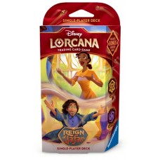 Disney Lorcana 集換式卡牌遊戲 - 賈方的統治 單人牌組(木蘭與史迪奇) - Set 8 - Disney Lorcana - Reign of Jafar Single Player Deck (MULAN & STITCH)