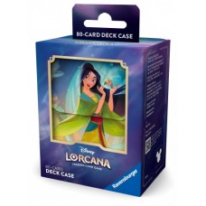 Disney Lorcana 集換式卡牌遊戲 - 傳說 卡盒 (花木蘭) Disney Lorcana - Set 9 - Fabled - Deck Case - Mulan - 11098628