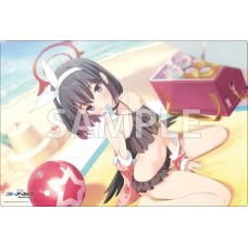 Bushiroad 武士道 - 桌墊 蔚藍檔案『麻白(泳裝)』紀念大廳插圖 Ver