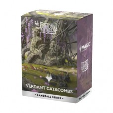 龍盾XMTG 磨砂美術卡套 - 新綠陵墓Dragon Shield - 100 License Sleeves - Standard Size - Landfall Series - Verdant Catacombs - AT-16504(NT 750元)