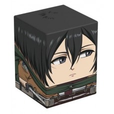 Ultimate Guard X Squaroe - 收藏方塊系列卡盒100+ - 進擊的巨人 AOT003 - 米卡莎·阿卡曼  Squaroes Squaroe Attack on Titan AOT003 - Mikasa Ackermann - SQR100156