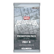 Card.Fun Promo - Marvel Hero Rush Trading Card Game - Promo Pack - PB01B